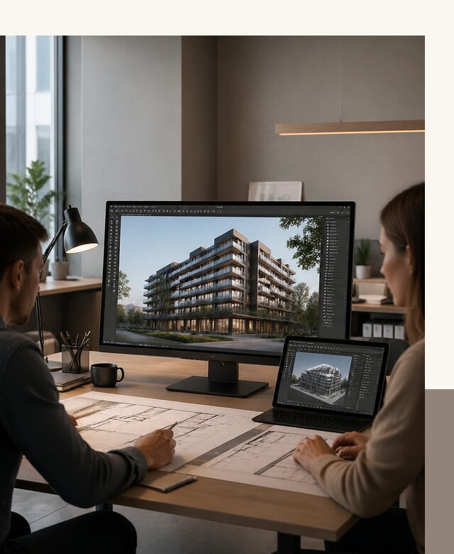 3D визуализация архитектуры и объектов строительства в Минусинске