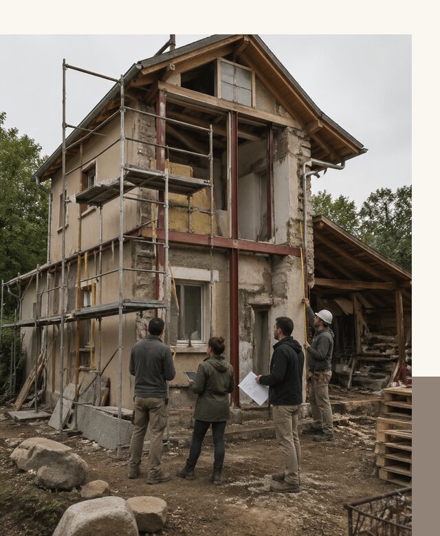 Реконструкция загородного дома под ключ в Минусинске от бюро