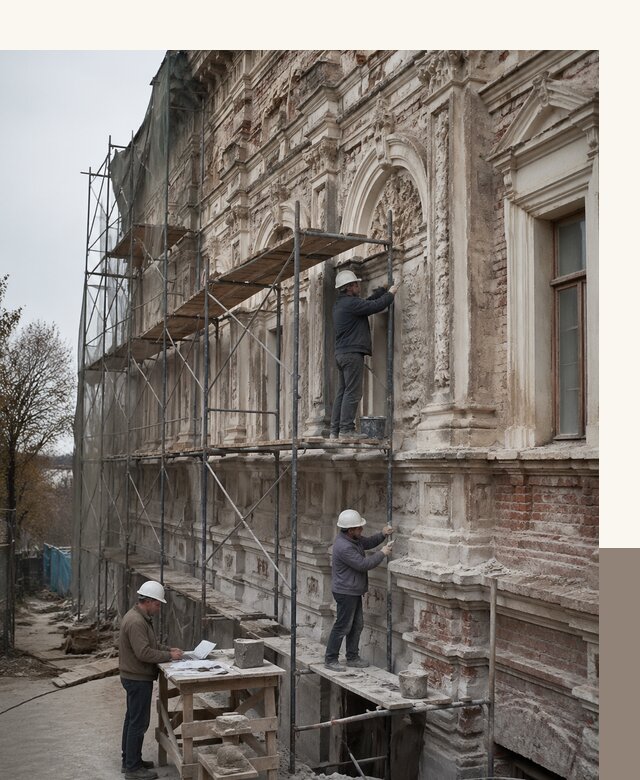 Реставрация объектов культурного наследия под ключ в Минусинске